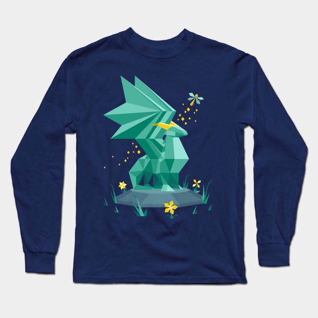 Crystal Guardian Long Sleeve T-Shirt by TravisPixels